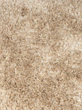Hairy Teppich rund Beige Ø 200 cm, Detail