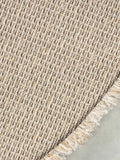 Hairy Teppich rund Beige Ø 200 cm, Detail