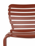 Vondel Gartenmöbel-Set mit Bank in Rot, Detail