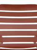 Vondel Gartenmöbel-Set mit Bank in Rot, Detail