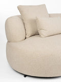 Boulder 4,5-Sitzer Sofa Beige, Detail