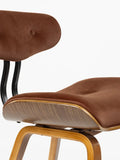 Blackwood Esszimmerstuhl in Walnuss/Braun, Detail