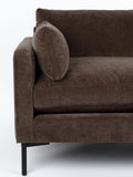 Summer 4,5-Sitzer Sofa in Dunkelbraun, Detail