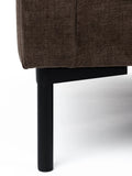 Summer Ecksofa in Dunkelbraun, Detail
