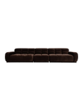 Hazel Sofa in Braun, Ansicht 1