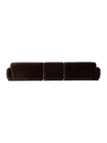 Hazel Sofa in Braun, Ansicht 3