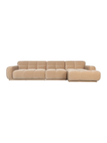 Hazel Ecksofa in Beige, Ansicht 1