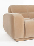 Hazel Ecksofa in Beige, Detail