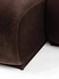 Hazel Ecksofa in Braun, Detail