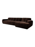 Hazel Ecksofa in Braun, Ansicht 2