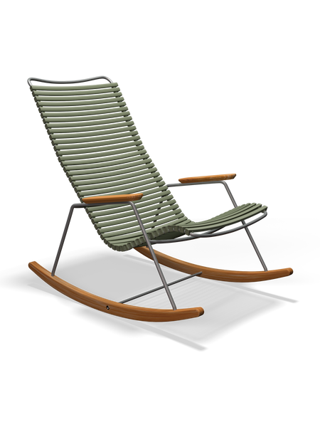 Schaukelstuhl | CLICK Schaukelstuhl - Olivgrün von Houe online kaufen bei LIVINGforme.