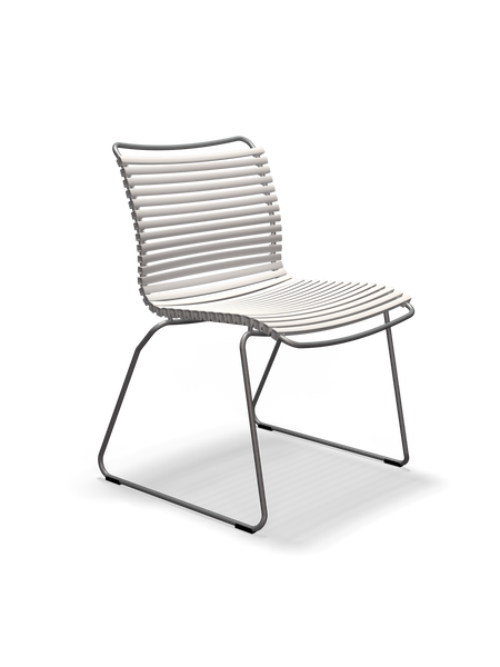 Gartenstuhl | CLICK Dining Stuhl ohne Armlehne - Muted White von Houe online kaufen bei LIVINGforme.
