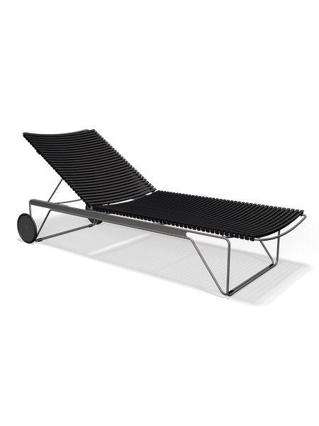 | CLICK Verstellbare Sonnenliege - Schwarz von Houe online kaufen bei LIVINGforme.