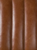 Jake Worn Esszimmerstuhl Kunstleder in Braun, Detail