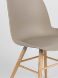 Albert Kuip Esszimmerstuhl, 2er-Set in Taupe, Detail