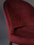 Barbara Esszimmerstuhl, 2er-Set in Rot, Detail