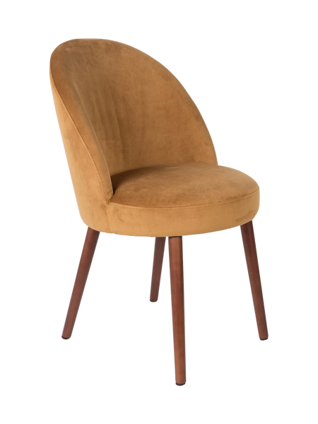 Barbara Esszimmerstuhl, 2er-Set in Karamell, Ansicht 1