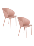 Gigi Esszimmerstuhl, 2er-Set in Rosa, Ansicht 6