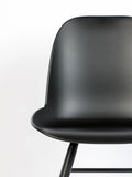 Albert Kuip Esszimmerstuhl, 2er-Set in Schwarz, Detail