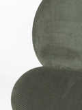 Bonnet Esszimmerstuhl, 2er-Set in Grün, Detail