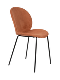 Bonnet Esszimmerstuhl, 2er-Set in Terrakotta, Ansicht 1