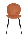 Bonnet Esszimmerstuhl, 2er-Set in Terrakotta, Ansicht 2