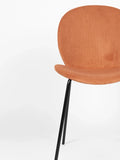 Bonnet Esszimmerstuhl, 2er-Set in Terrakotta, Detail