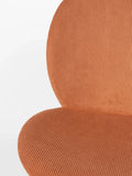 Bonnet Esszimmerstuhl, 2er-Set in Terrakotta, Detail