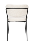 Jolien Esszimmerstuhl Bouclé, 2er-Set in Off-White, Ansicht 5