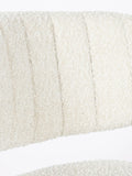 Jolien Esszimmerstuhl Bouclé, 2er-Set in Off-White, Detail
