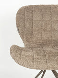 OMG Soft Esszimmerstuhl Beige, 2er-Set, Detail