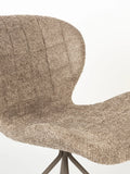 OMG Soft Esszimmerstuhl Beige, 2er-Set, Detail
