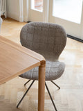 OMG Soft Esszimmerstuhl Beige, 2er-Set im Raum