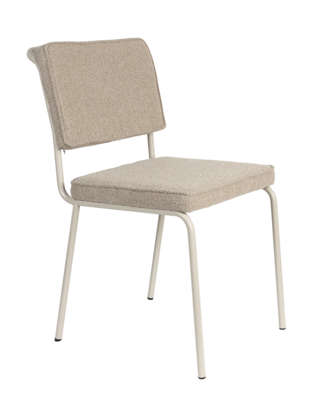 Buddy Esszimmerstuhl, 2er-Set in Beige, Ansicht 1