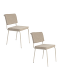 Buddy Esszimmerstuhl, 2er-Set in Beige, Ansicht 6