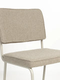 Buddy Esszimmerstuhl, 2er-Set in Beige, Detail