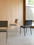Buddy Esszimmerstuhl, 2er-Set in Beige im Raum