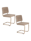Ridge Kink Soft Esszimmerstuhl, 2er-Set in Beige, Ansicht 6