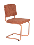 Ridge Kink Soft Esszimmerstuhl, 2er-Set in Terrakotta, Ansicht 1
