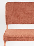 Ridge Kink Soft Esszimmerstuhl, 2er-Set in Terrakotta, Detail