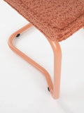 Ridge Kink Soft Esszimmerstuhl, 2er-Set in Terrakotta, Detail