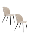 Cozy Esszimmerstuhl, 2er-Set in Beige, Ansicht 6