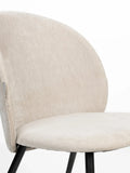 Cozy Esszimmerstuhl, 2er-Set in Beige, Detail