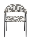 Miyo Armlehnstuhl, 2er-Set in Weiß/Grau, Ansicht 2