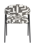 Miyo Armlehnstuhl, 2er-Set in Weiß/Grau, Ansicht 5