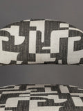 Miyo Armlehnstuhl, 2er-Set in Weiß/Grau, Detail