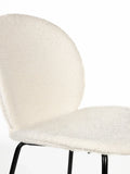Bonnet Esszimmerstuhl, 2er-Set in Off-White, Detail