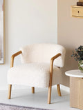 Dakar Loungesessel beige/dark natur Sessel Living Nordic