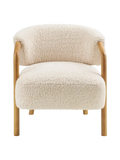 Dakar Loungesessel beige/dark natur Sessel Living Nordic
