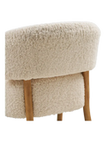 Dakar Loungesessel beige/dark natur Sessel Living Nordic